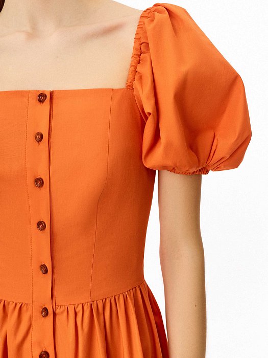 Платье с рукавами фонариками : фото №4