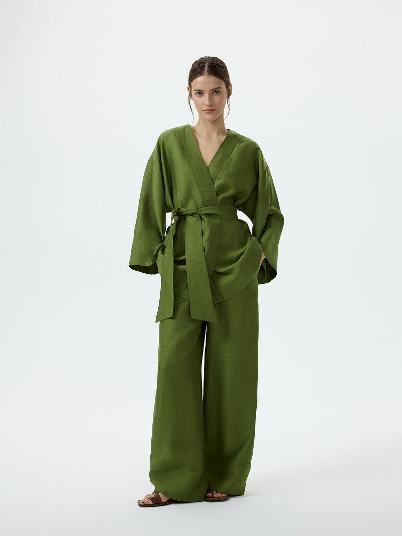 Блуза на запах