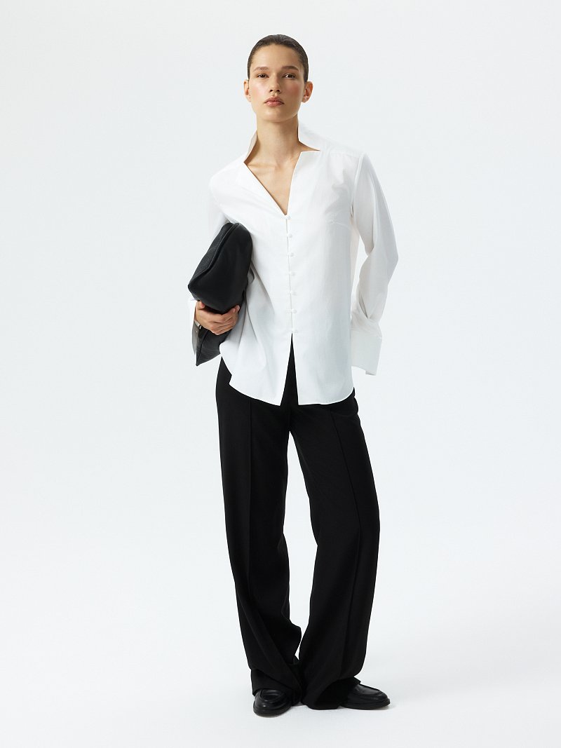 Блуза из хлопка