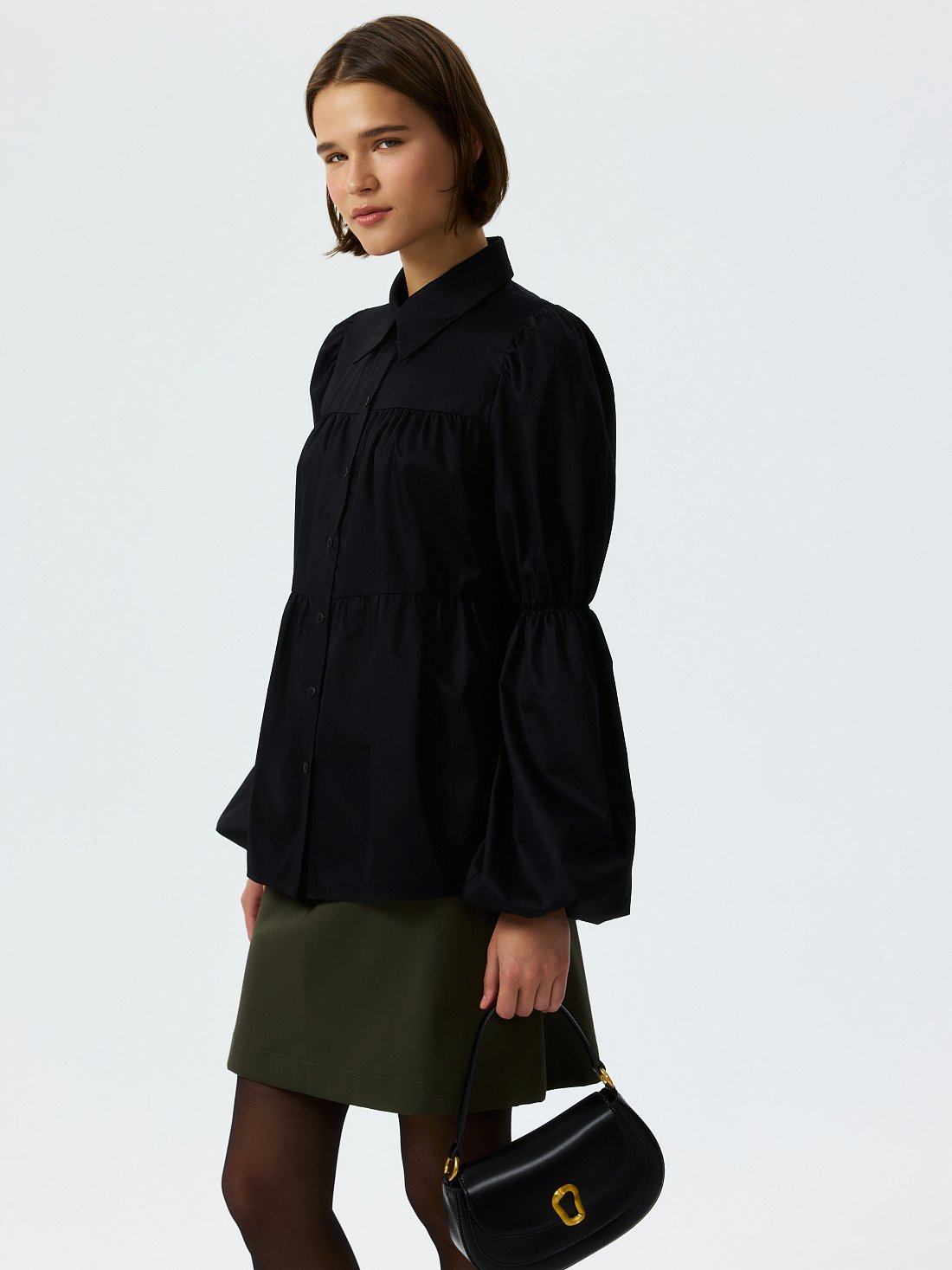 Блуза с пышными рукавами: фото №1