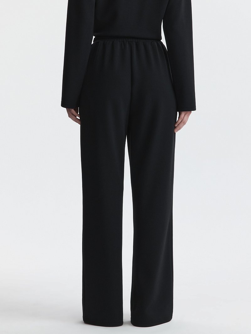 Трикотажные брюки на кулиске