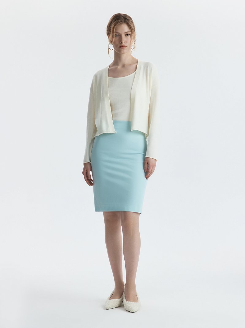 Мини-юбка из хлопка