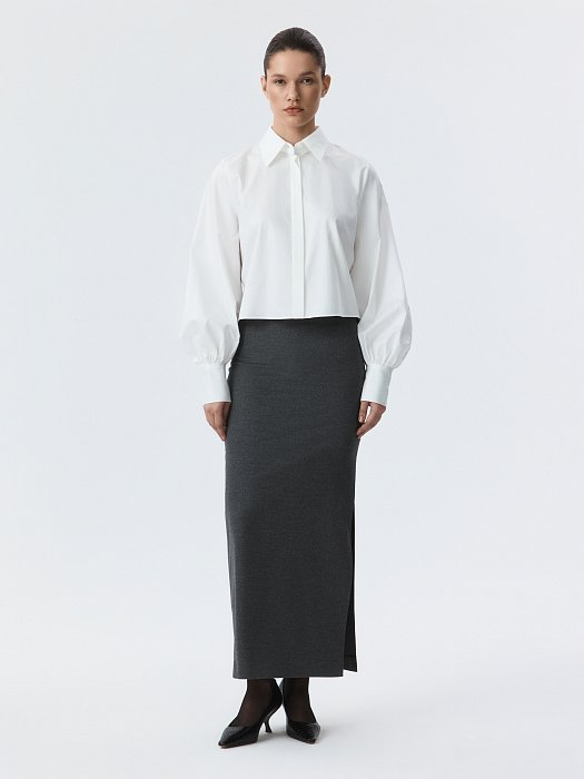 Прямая юбка-макси (Р158): фото №6