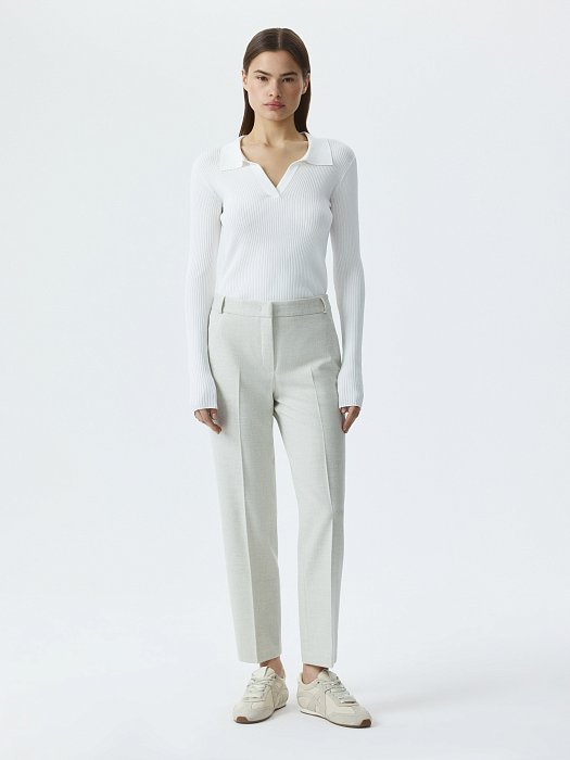 Брюки зауженного кроя: фото №5