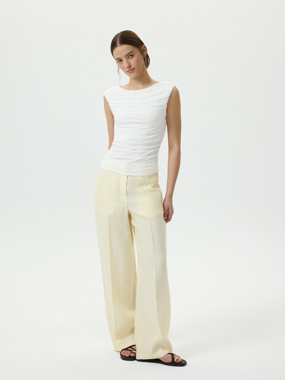 Топ с драпировками: фото №1