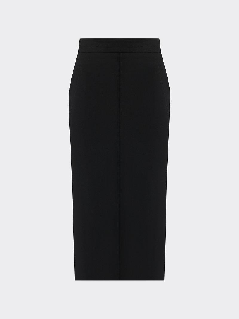 Юбка-карандаш из хлопка