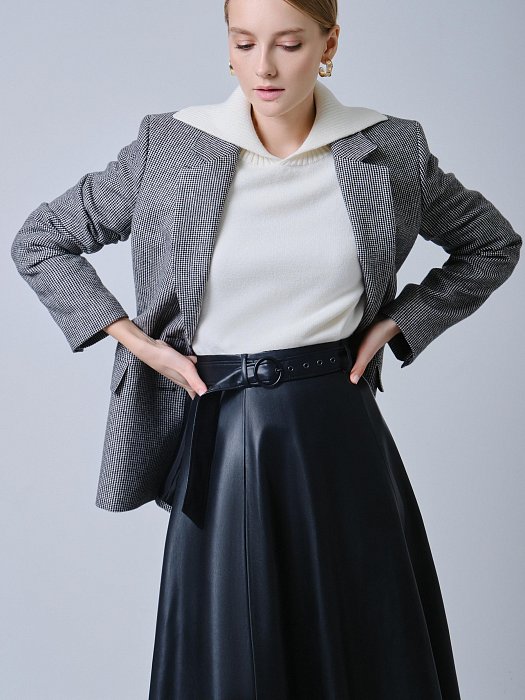 Юбка из экокожи: фото №3