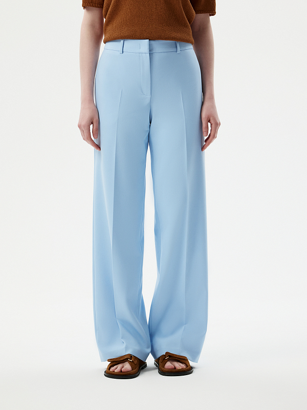 Брюки прямого кроя