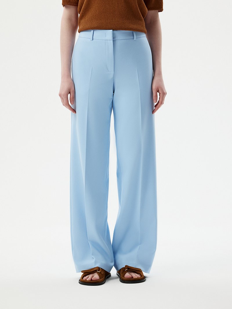 Брюки прямого кроя