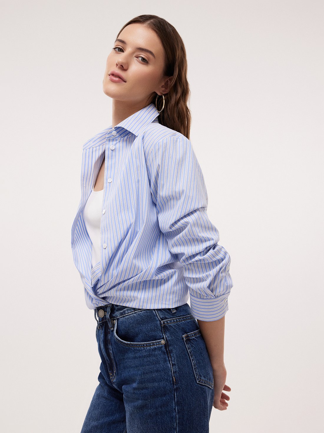 Рубашка прямого кроя: фото №1