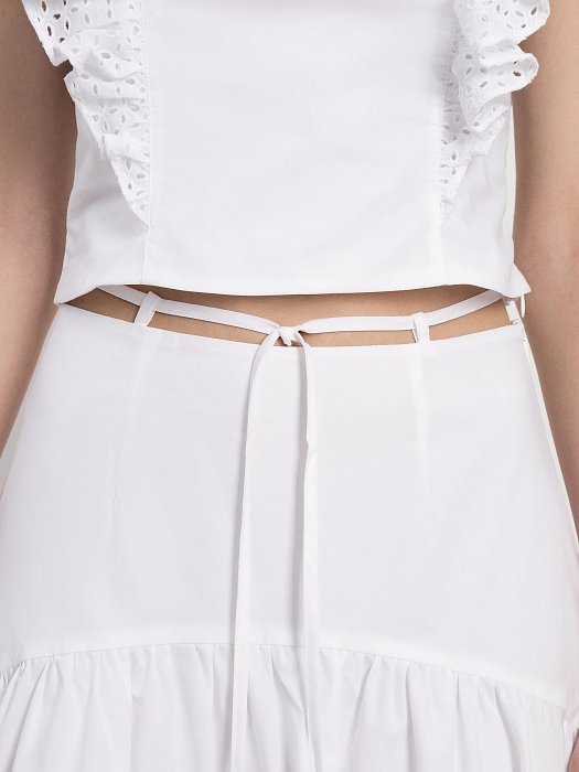 Ярусная юбка со сборкой : фото №5