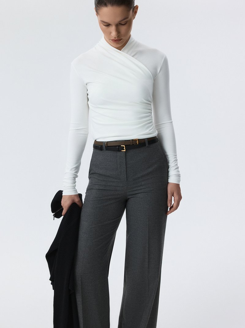 Брюки прямого кроя (Р158)