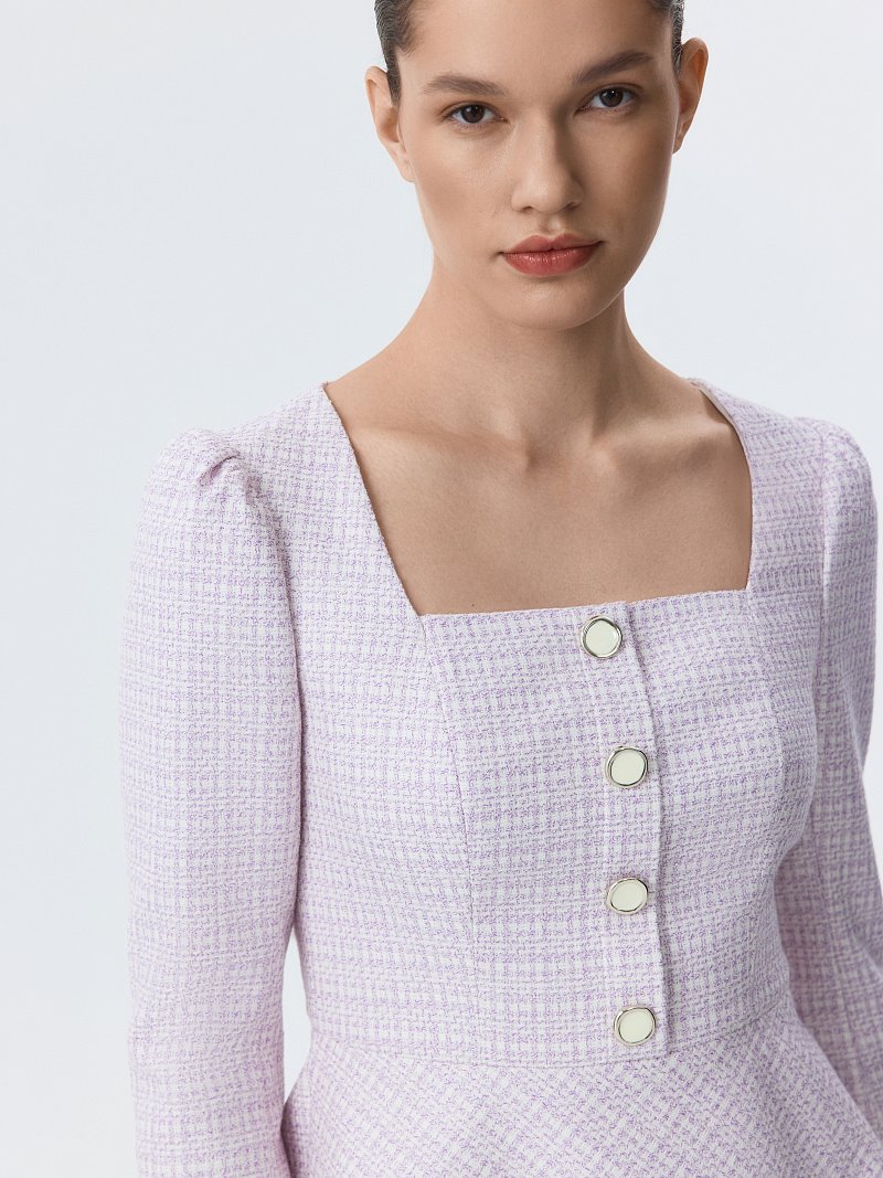 Блуза из твида