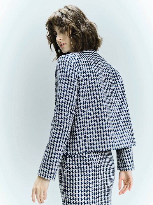 Твидовая юбка-миди: фото №5