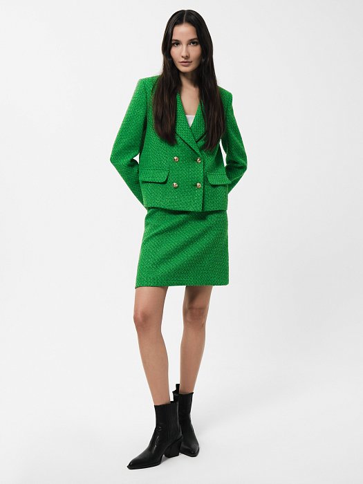 Жакет из фактурной ткани: фото №3