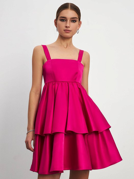 Платье-смок на бретелях: фото №2
