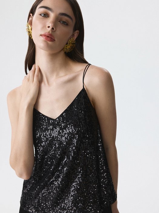 Топ с пайетками: фото №7