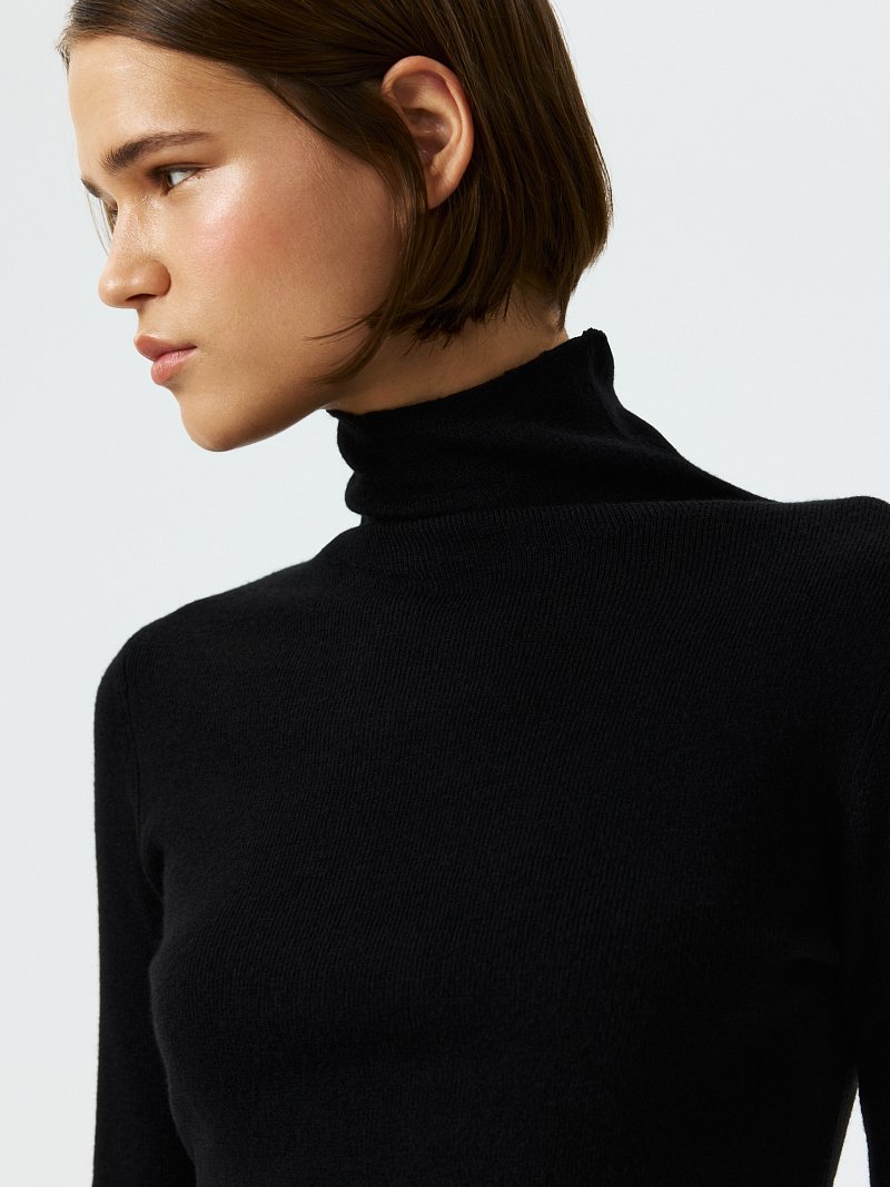 Водолазка с шерстью мериноса