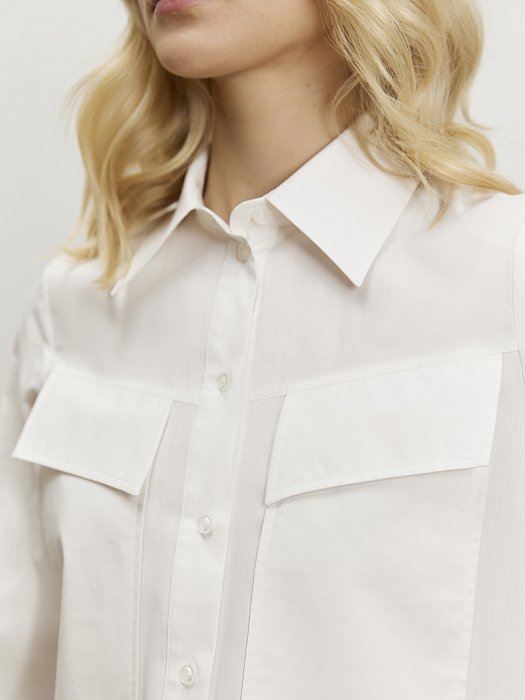 Укороченная рубашка: фото №2