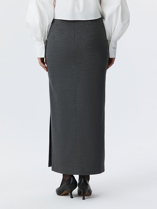 Прямая юбка-макси (Р158): фото №5