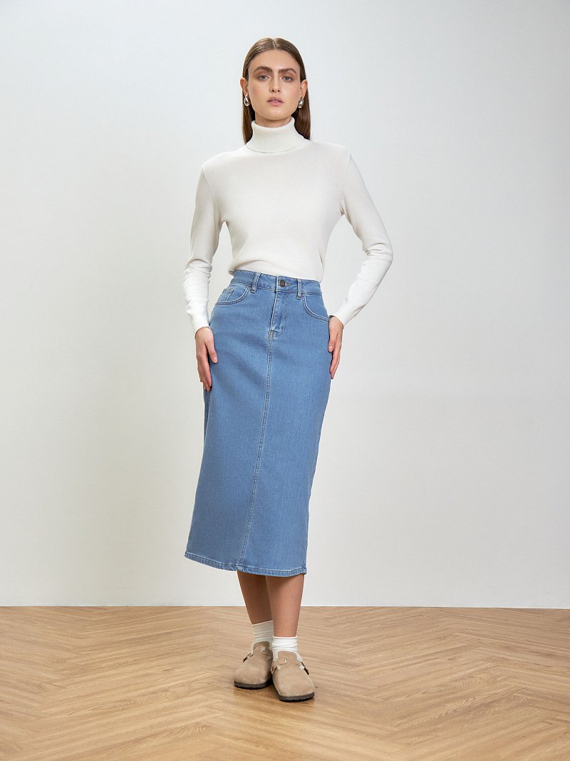 Джинсовая юбка