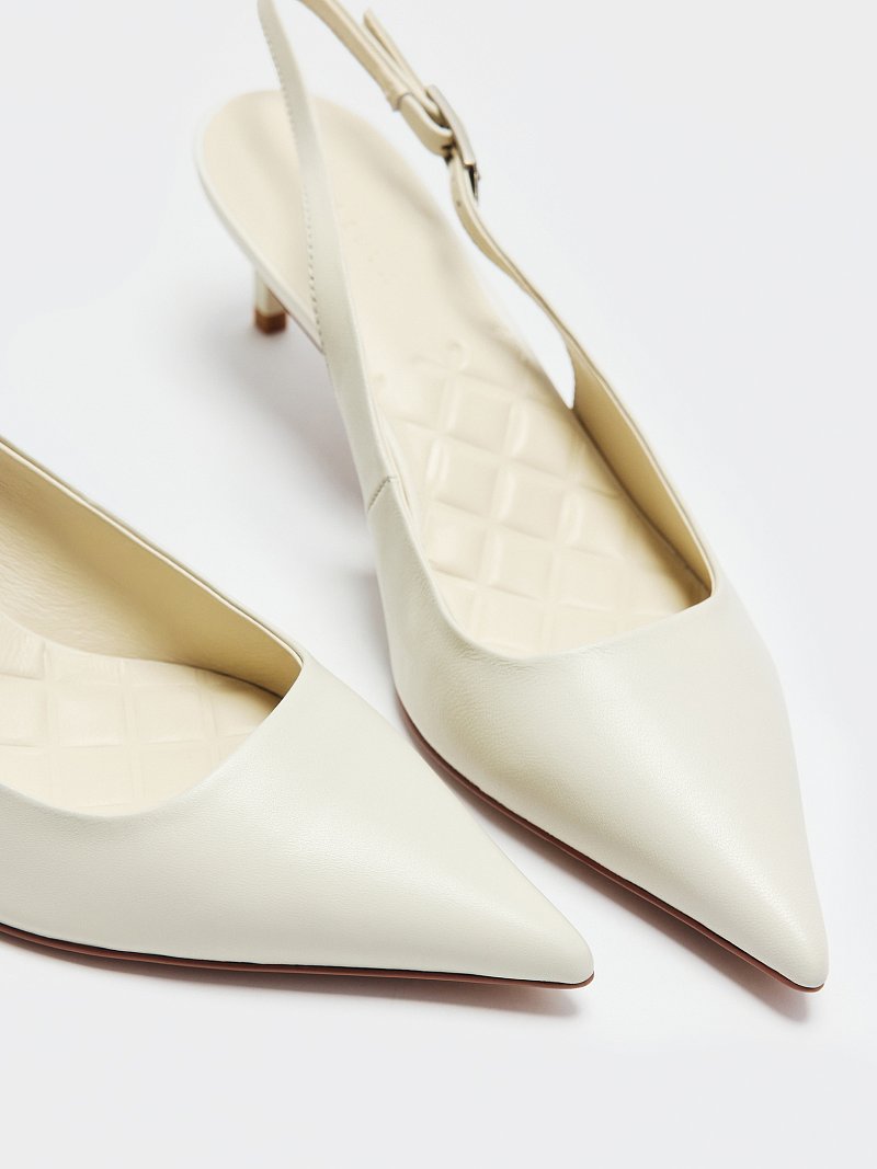 Туфли с открытой пяткой