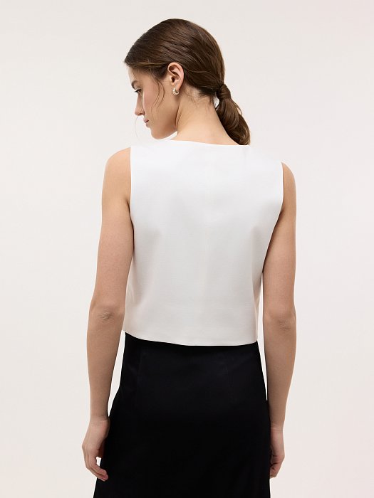 Жилет из хлопка: фото №4