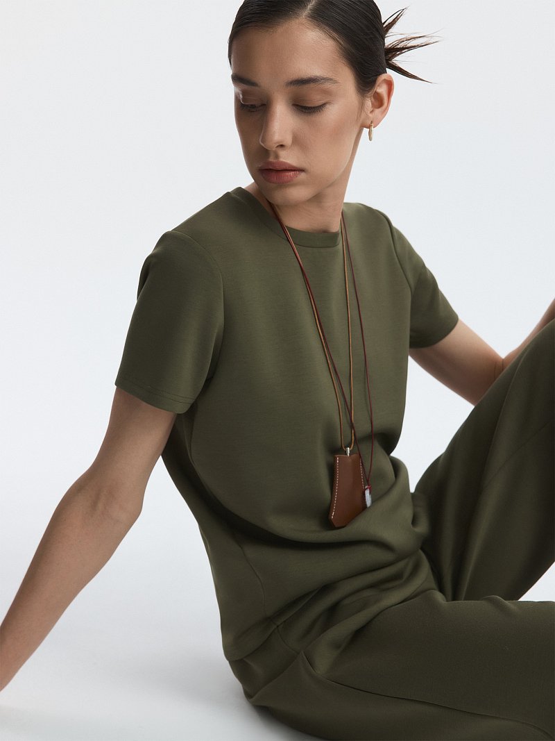 Футболка из лайкры