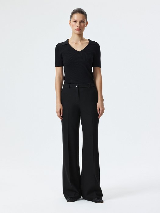 Брюки расклешенного кроя: фото №5