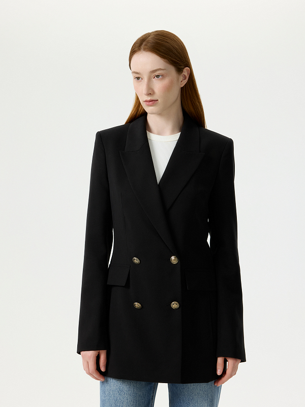 Приталенный жакет из лиоцелла