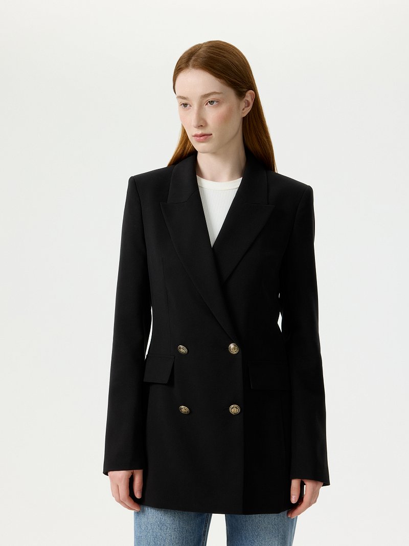 Приталенный жакет из лиоцелла