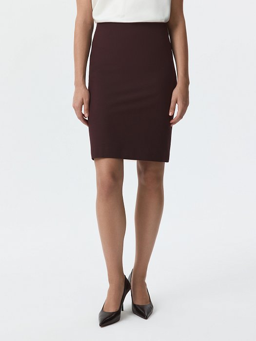 Прямая мини-юбка: фото №3