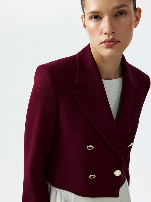 Укороченный жакет: фото №2