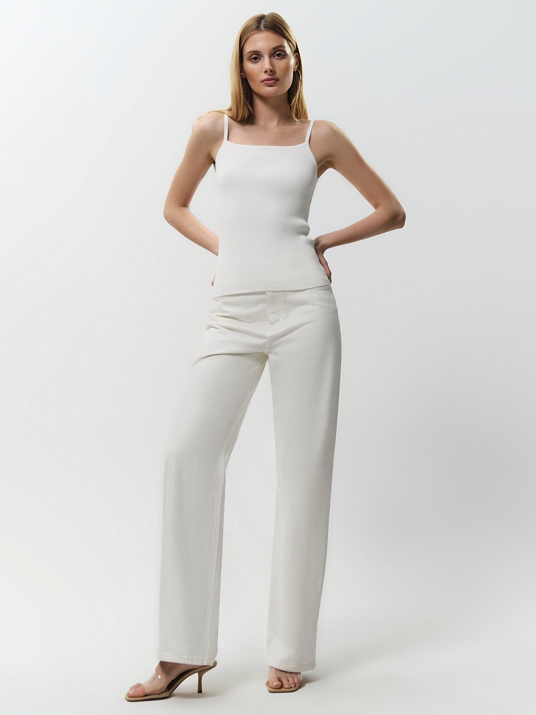 Базовый трикотажный топ : фото №1