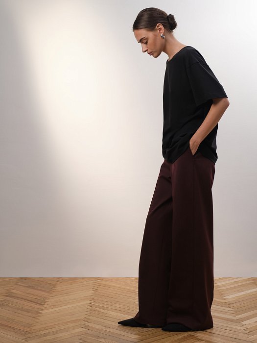 Широкие брюки на кулиске: фото №4