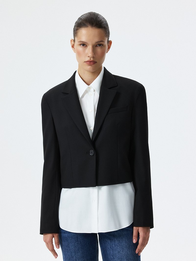 Укороченный жакет