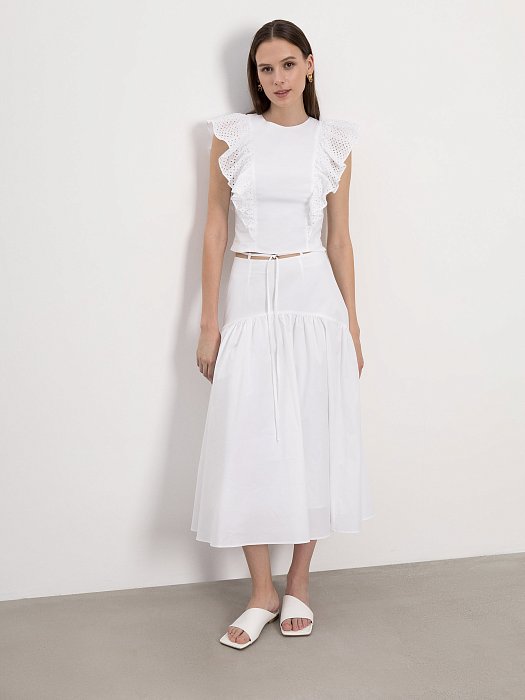 Ярусная юбка со сборкой : фото №4
