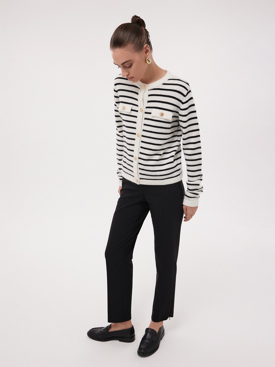 Брюки зауженного кроя: фото №1