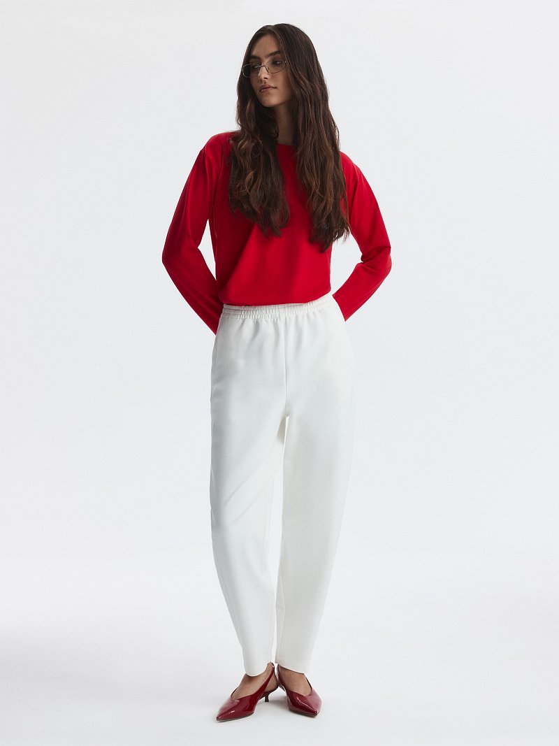 Трикотажные брюки из вискозы