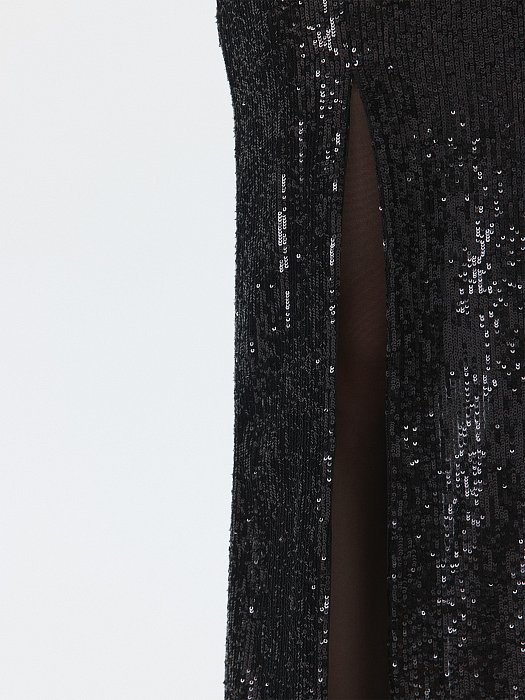 Юбка-макси с пайетками: фото №4