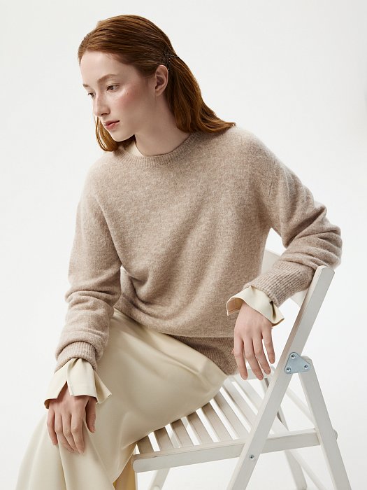 Джемпер с шерстью альпака: фото №2