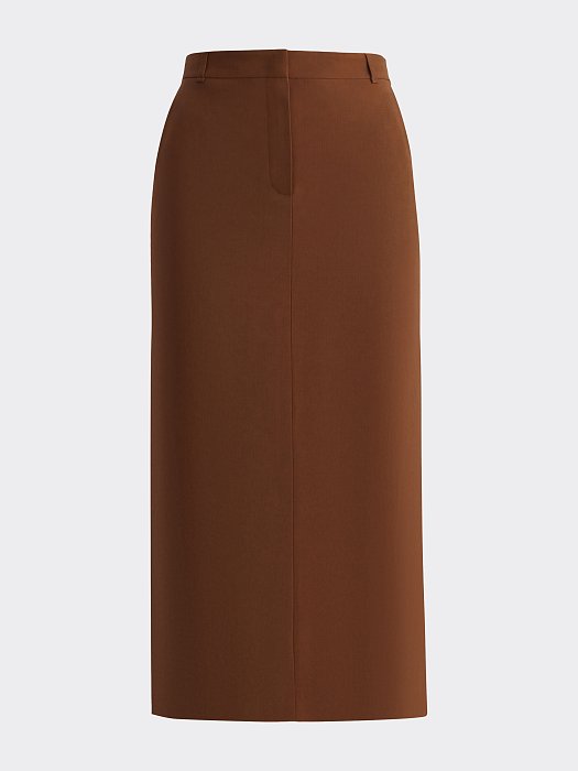 Прямая юбка из вискозы: фото №7