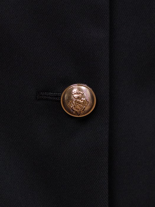 Платье из костюмной ткани с поясом: фото №5