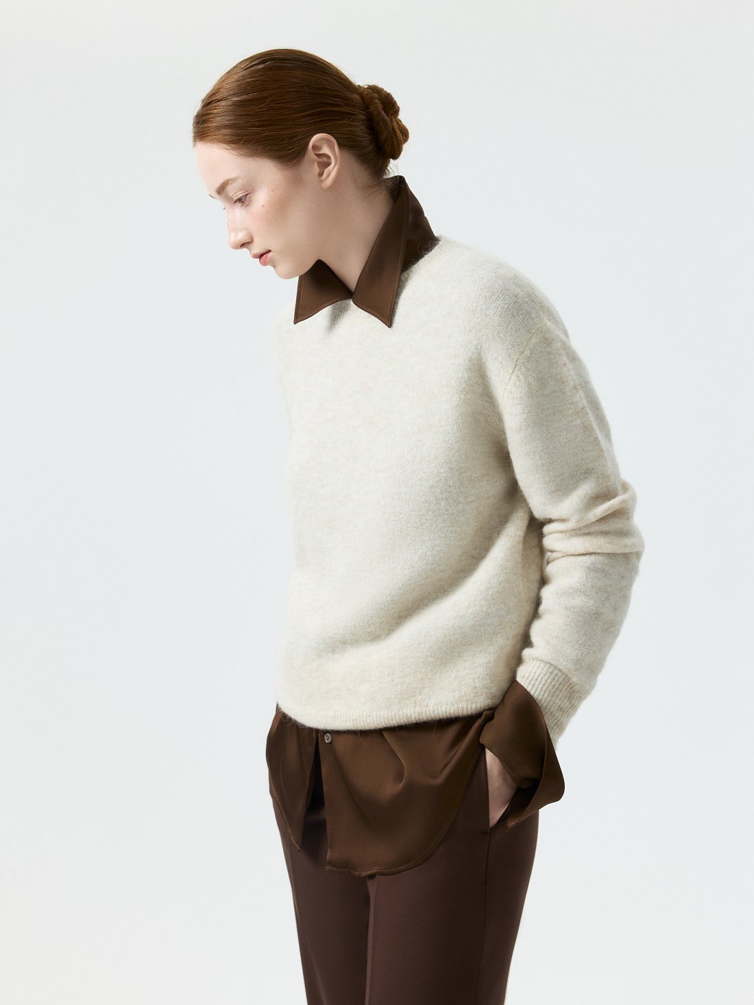 Джемпер с шерстью альпака: фото №1