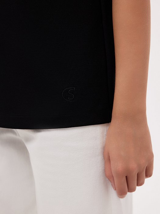 Базовая футболка из вискозы: фото №2