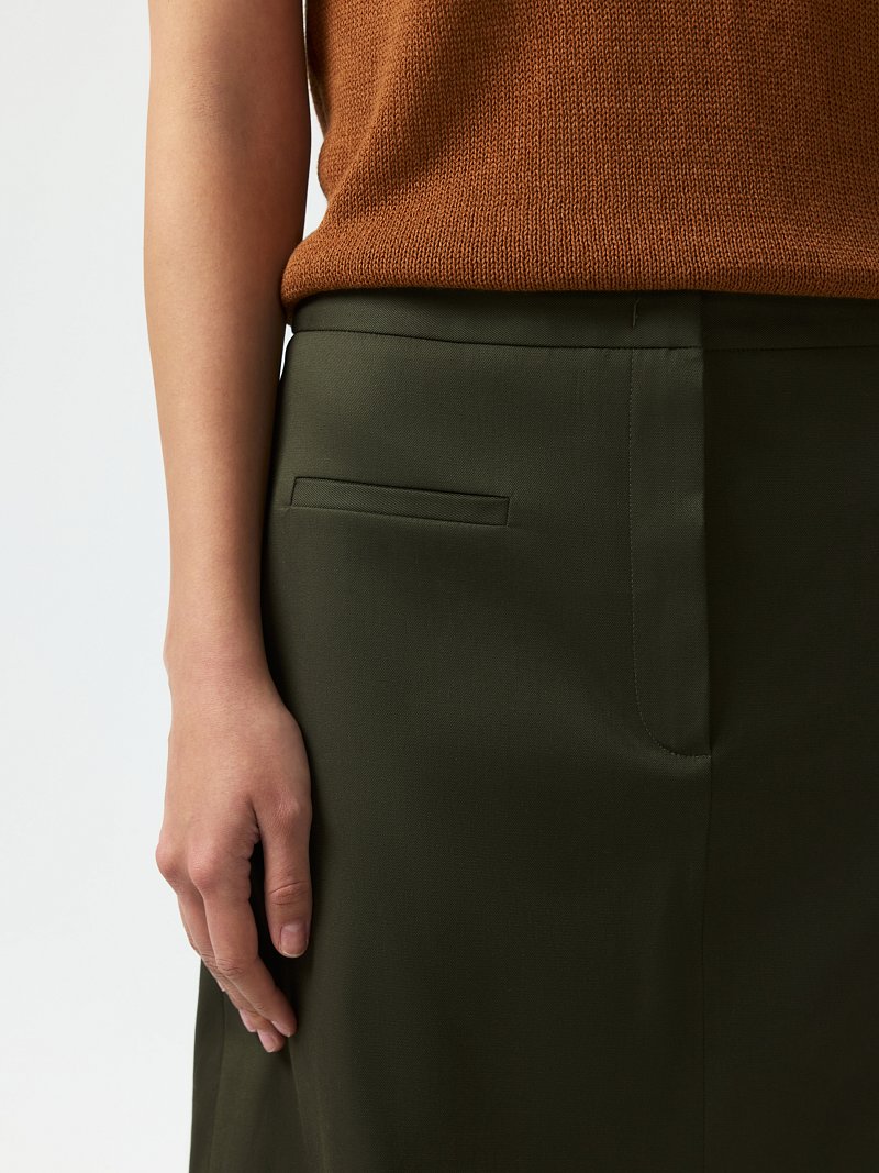 Мини-юбка из хлопка