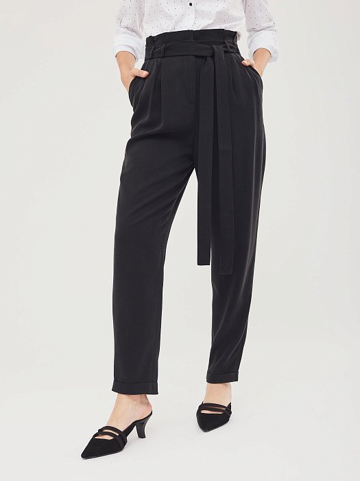 Брюки с защипами: фото №2