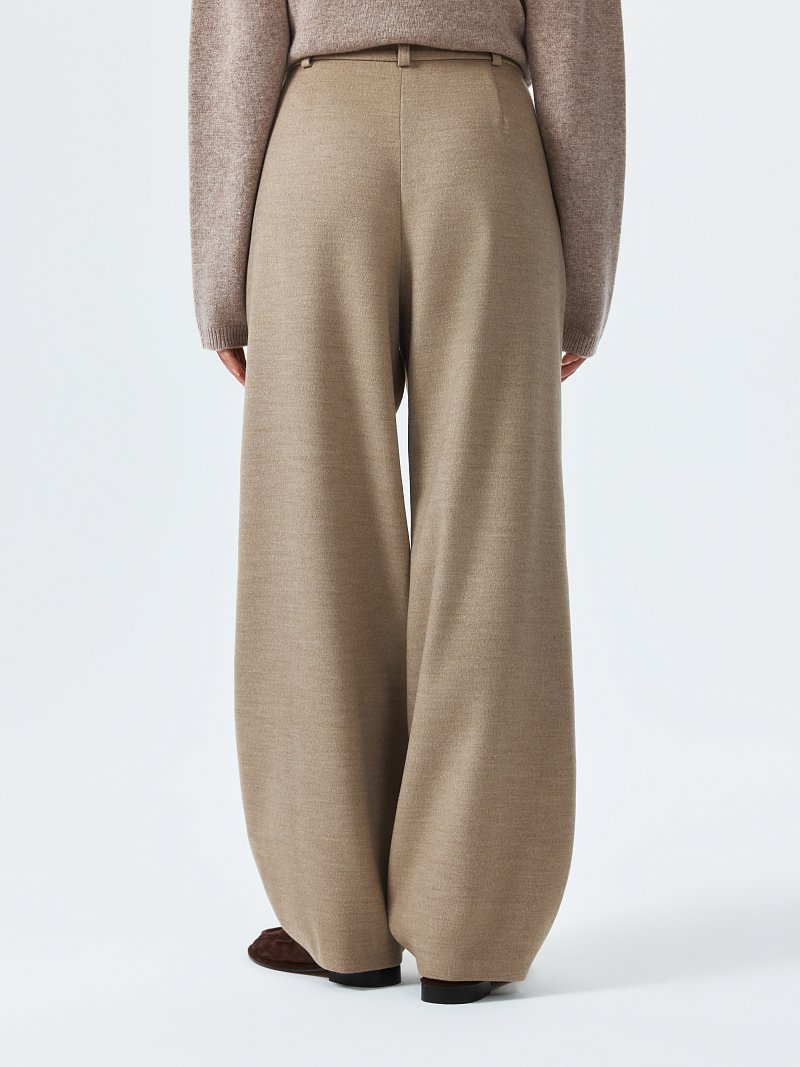 Брюки-бананы из фланели