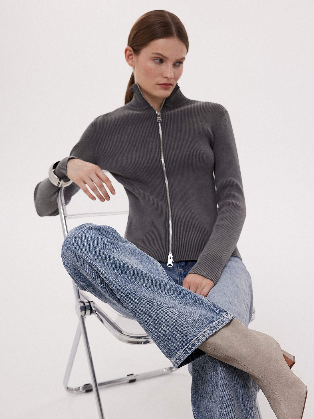 Джинсы прямого кроя: фото №1