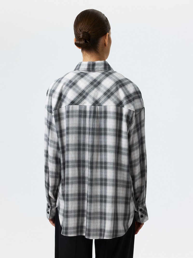 Рубашка из вискозы 